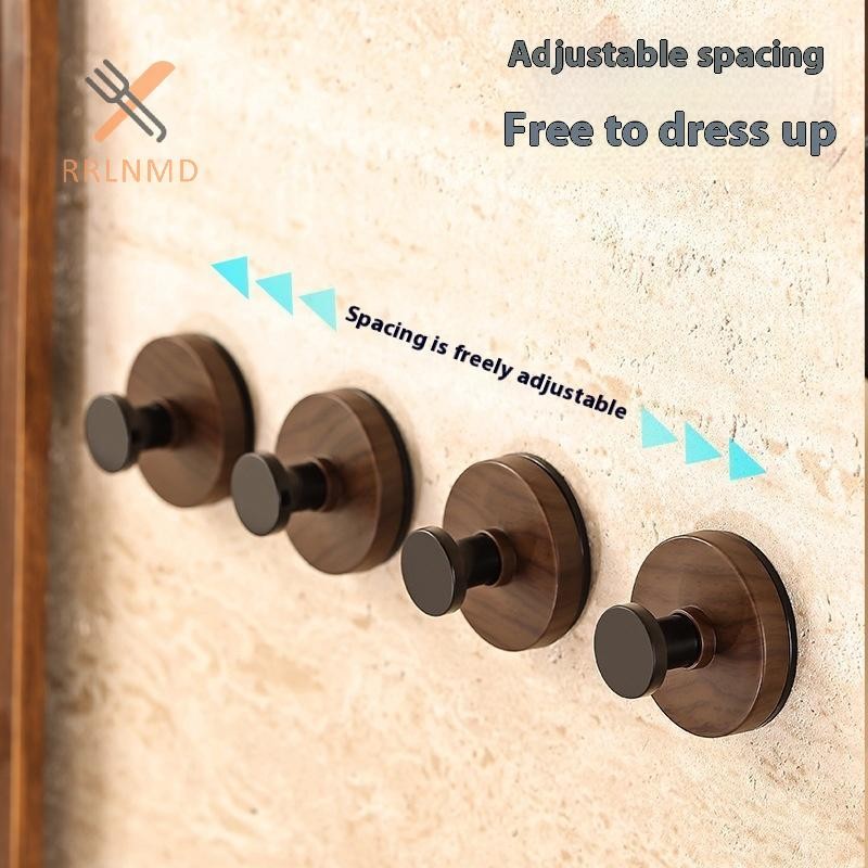 RRLNMD 1 / 2 / 4 Móc Cửa Hạt Dính Phòng Tắm Giá Treo Khăn Không Khoan Treo Tường Móc Treo Áo Cho Nhà Bếp MỚI