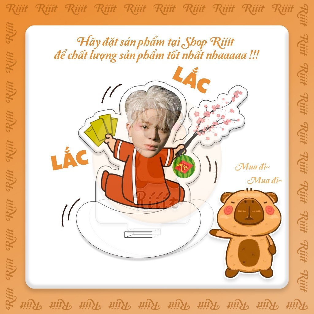 Standee lắc lư 30 Anh Trai ver TẾT ATSH chất liệu acrylic - Sango
