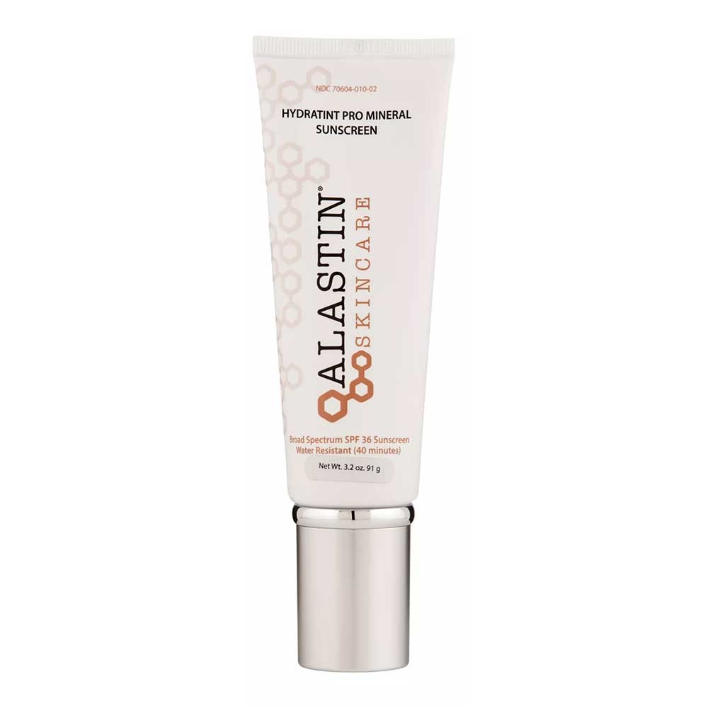 ALASTIN Skincare Hydra Tint Pro Mineral Sunscreen Tinted Daily Sunblock | Fragrance-Free, Water Resistant 91g