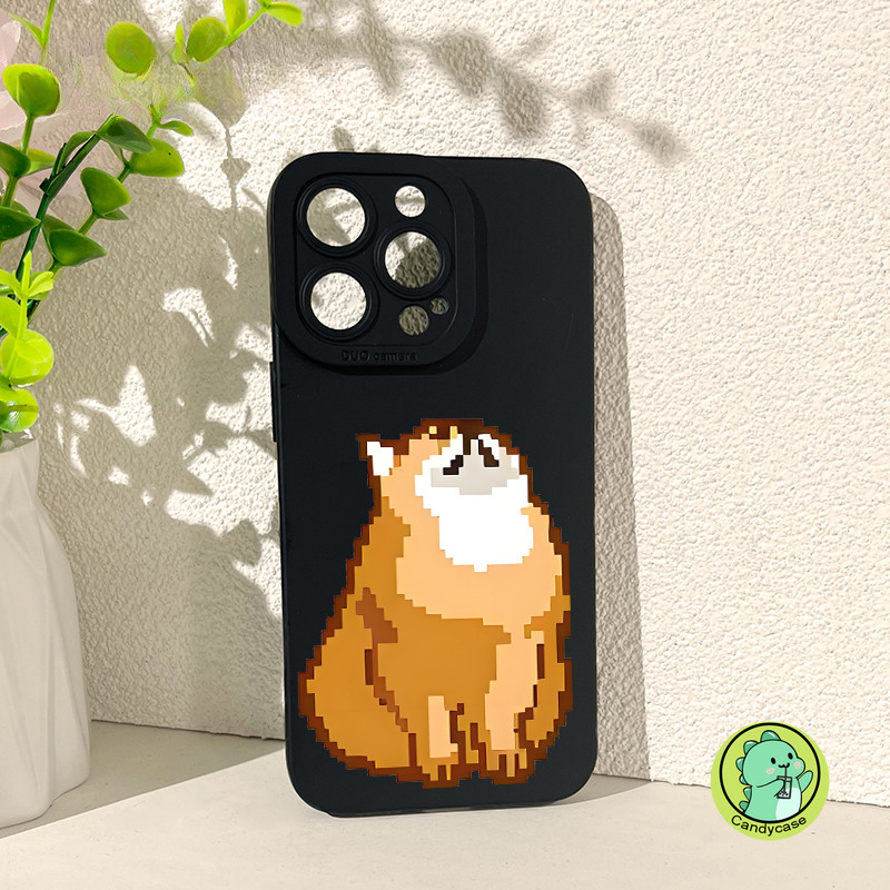 Ốp Điện Thoại Pixel Mèo Meme Ngộ nghĩnh Cho Realme 14X 13 12 11 10 9 Pro Plus 12X 12 + Lite 8 7 6 5 Pro 9i 10s 8s 8i 7i Global 6s 5s 5i 6i 5G Vỏ Bảo Vệ Ống Kính Mờ Dễ Thương Vỏ mềm