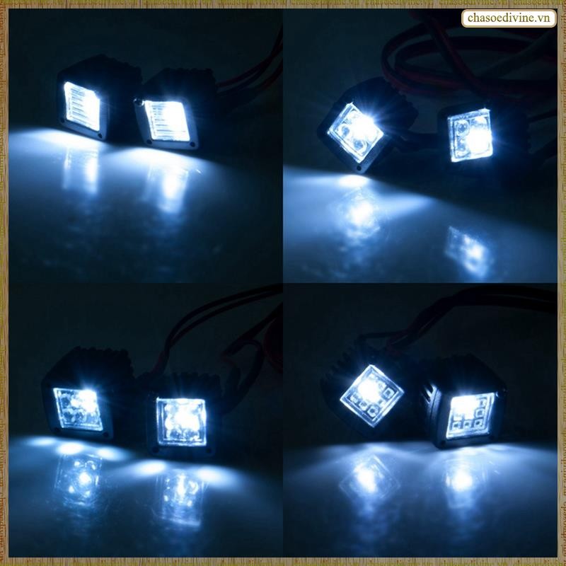 [K O G X] Đèn LED Đèn Pha Sáng Đèn Pha Cho Xe Bánh Xích RC 1 / 10 TRX4 Axial SCX10 90046 Wraith RR10 VS4-10 Redcat Gen8