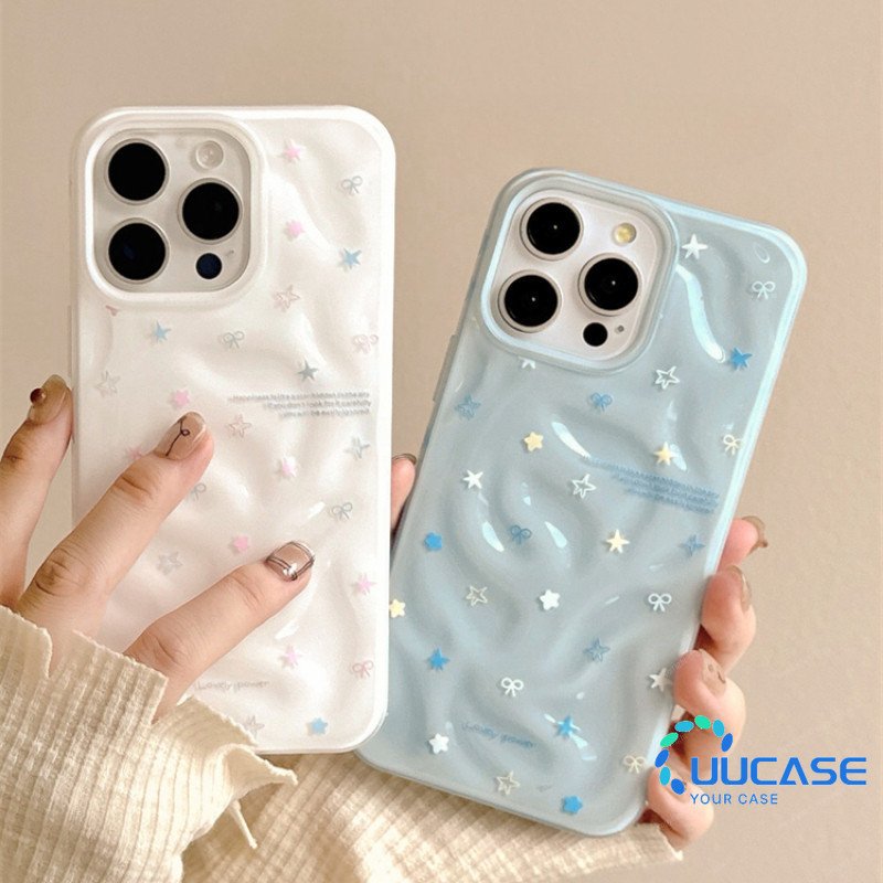 Thích hợp cho IPhone 16 15 14 13 12 11 Pro Max X XR XS Max 7 8 Plus Ngôi Sao Nhiều Màu Sắc Vỏ Điện Thoại Hoạt Hình Vỏ Mềm ATW