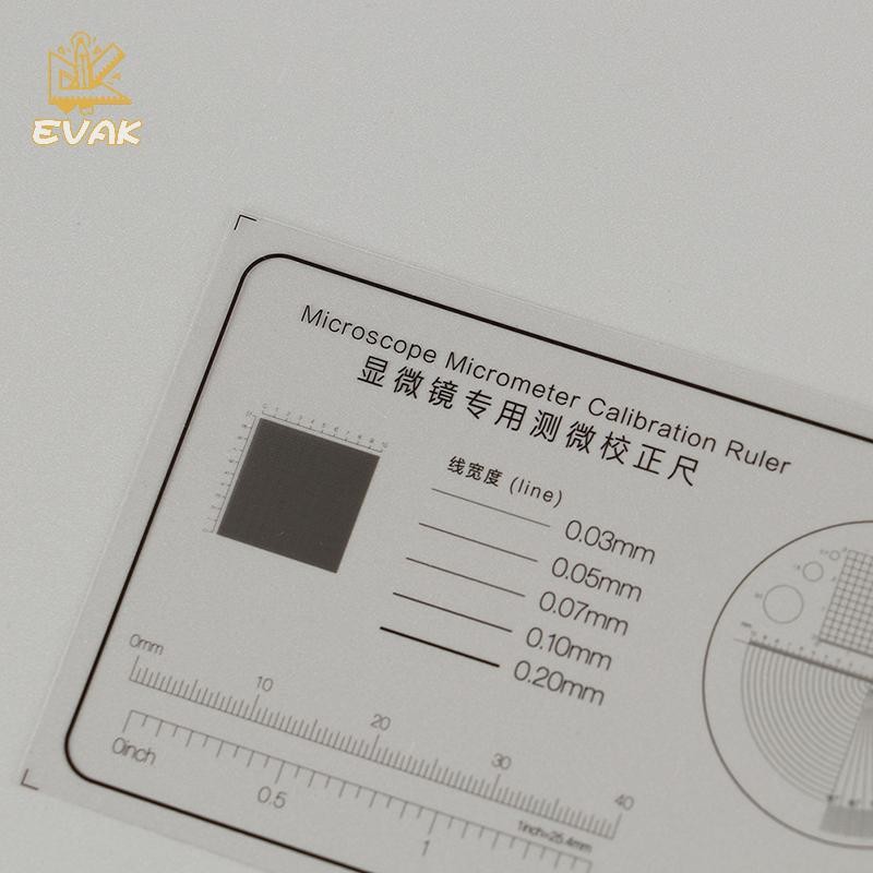 Alittlesetrtu Thước Mềm Kính Hiển Vi Micro Hiệu Chỉnh Đường Trượt Chiều Rộng Đường Kính Hạt Dụng Cụ Đo Điểm Phim Độ Chính Xác Cao VN