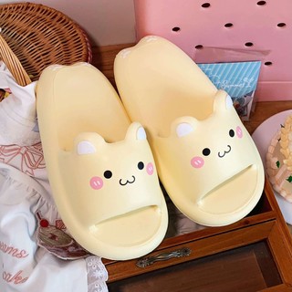XIXITIAO Dép Mèo Con Dễ Thương Nữ Mùa Hè Nhà EVA Thoải Mái Đế Dày Dép Dép