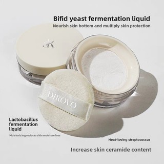 Dirovo Wave Mist Touch Water Powder Cho Mùa Hè Hấp Thụ Dầu Cảm Giác Nước Không Mất Thiết Lập Trang Điểm Kiểm Soát Dầu Không Mất Trang Điểm Bột Mật Ong Trang Điểm Mặt Bột Trang Điểm