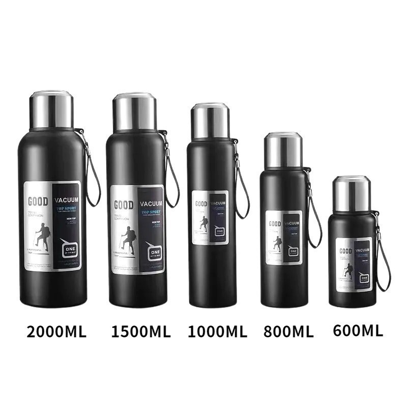 Bình giữ nhiệt GOOD dung tích 2000ml/1500ml/1000ml thép không gỉ 316 giữ nhiệt 6-12h