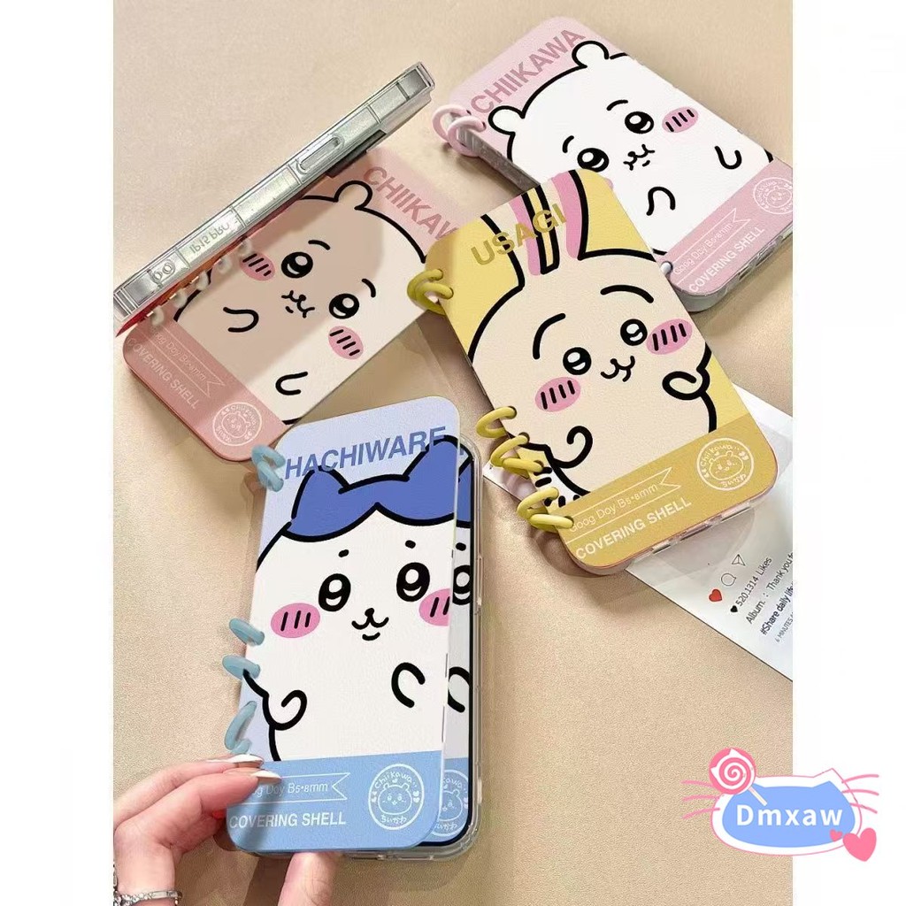 Ốp Điện Thoại Lật Chiikawa Dễ Thương Cho Samsung Galaxy A16 A36 A56 A06 5G 4G Ốp Lưng Hoạt Hình Hachiware Usagi Vỏ Mềm