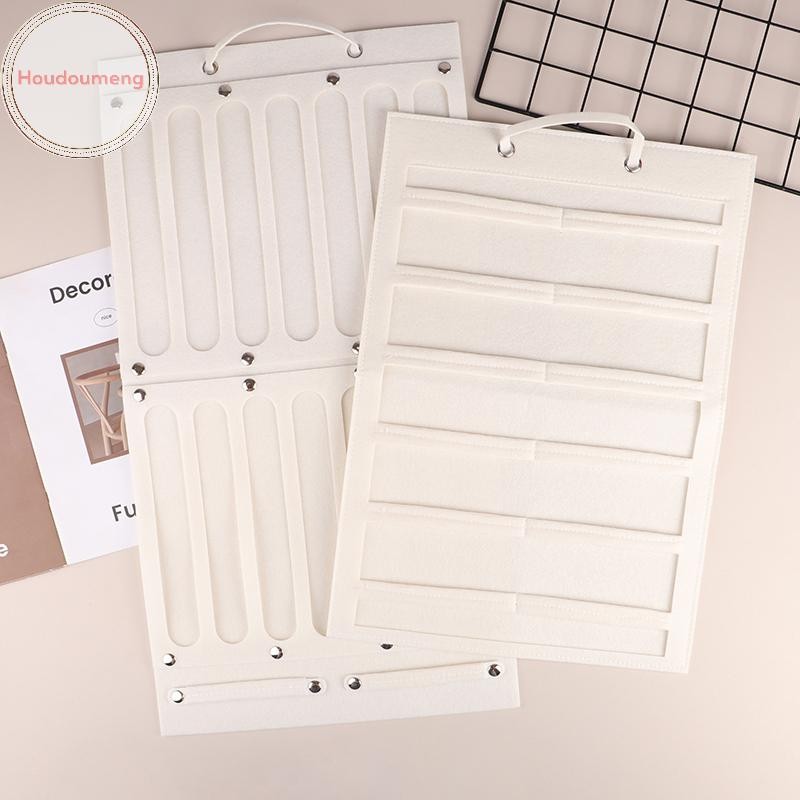 Hodou Vuốt Tóc Kẹp Lưu Trữ Màu Hồng Sắp Xếp Dành Cho Nữ Bé Gái Nỉ Màn Hình Kẹp Tóc Kính Mát Phụ Kiện Túi Đựng VN