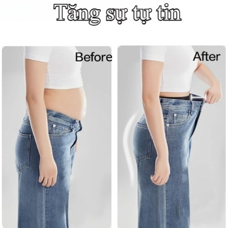 Quần bụng thắt lưng cao, Nâng Mông & Gen Bụng, Chất Liệu Mềm Co Dãn, Đáy Quần Kháng Khuẩn