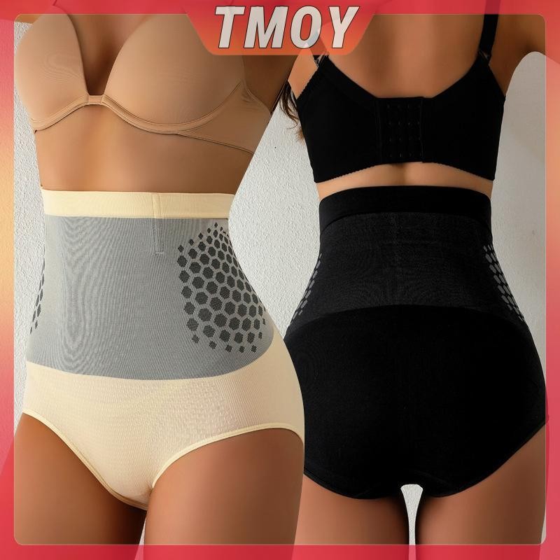 TMOY Flarixa quần lót liền mạch eo cao kiểm soát bụng, định hình cơ thể và giữ ấm uterus