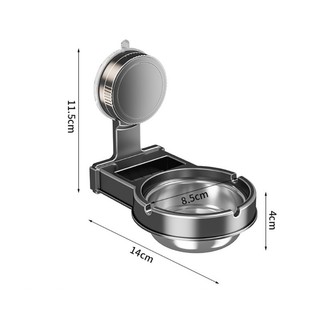 Com * Treo Tường Phòng Tắm Gạt Tàn Thép Carbon Chắc Chắn Phụ Kiện Vệ Sinh Không Cần Khoan Tại Nhà Khách Sạn Sử Dụng Thường Ngày