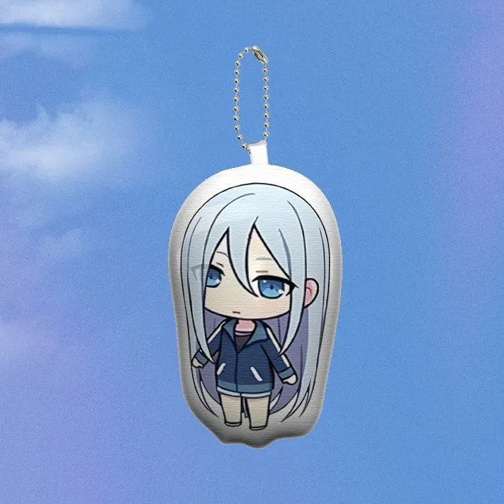 Dự án 12cm SEKAI Sân khấu đầy màu sắc Miku Hatsune Đồ chơi sang trọng Móc khóa quyến rũ
