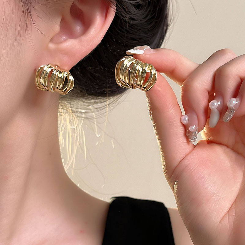 Bông tai phong cách Hàn Quốc dành cho nữ, thiết kế mới, thanh lịch và thời thượng