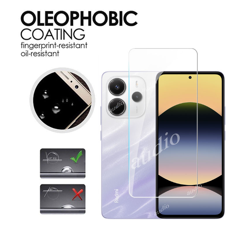 Redmi note 14 4G 5G 3 Miếng Kính Cường Lực Bảo Vệ Màn Hình Cho redmi note14 4G 5G 2025 Trong Suốt Trong Suốt Bảo Vệ Mỏng Phim Cho Redmy redmi note 14 note14 4G 5G Phim Vỏ Điện Thoại