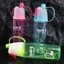 Bình Nước FUHUIOT, Với Ống Hút Drinkware Cốc Xịt Uống, Xịt Sáng Tạo 600ML Xịt Chống Rò Rỉ Bình Nước Đi Bộ Đường Dài