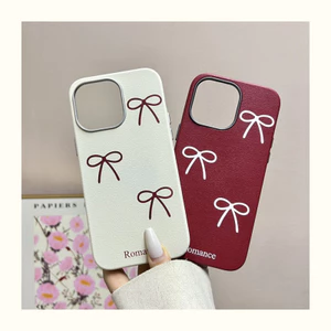 Ốp Điện Thoại Da Nơ Ins Style Cho Redmi 15 15C A5 Note 15 14 Pro 14S 11 K80 Pro Turbo 4 Pro 3 5G 4G Vỏ Đơn Giản Thời Trang Retro Vỏ Mềm Chống Sốc
