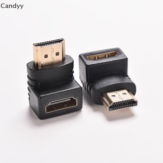 NDY Bộ chuyển đổi cáp góc phải Nam sang Nữ Đầu nối TV 270 90 độ HDTV N