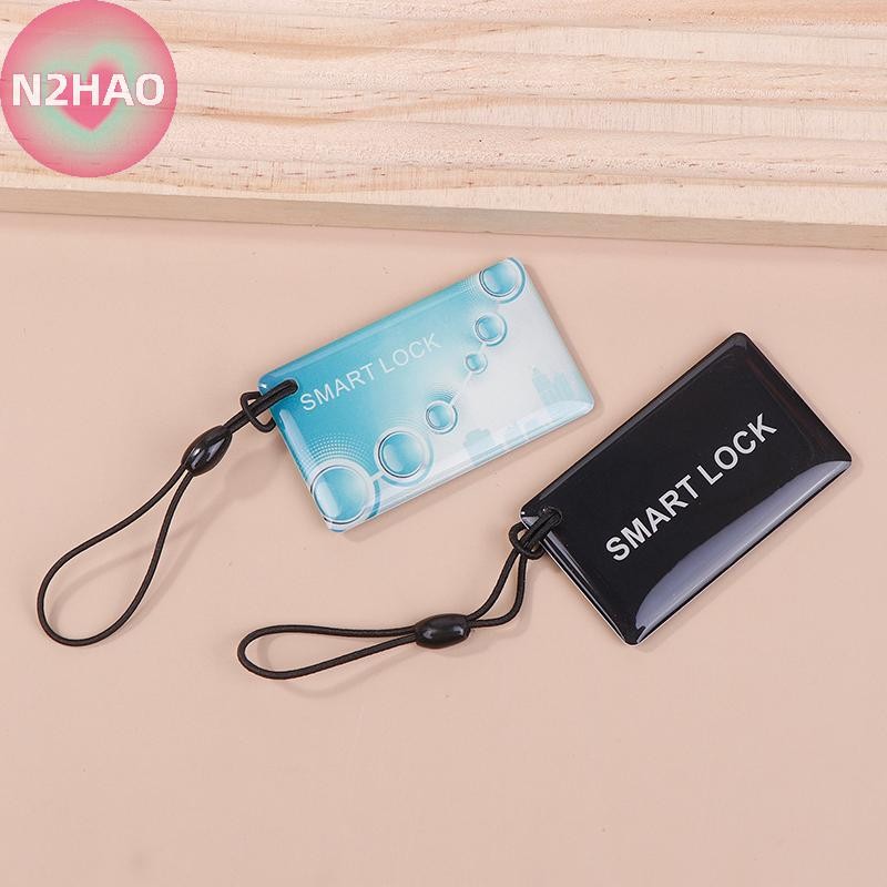 N2hao 10 Chiếc 13.56Mhz Thẻ IC Tuya TTlock BLE Điện Tử Khóa Cửa Thông Minh Thẻ Kỹ Thuật Số Khóa Vân Tay Thông Minh Mở Khóa Thẻ RFID Nhỏ n