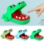 Yoo Alligator Móc Khóa Ngộ nghĩnh Cá Sấu Răng Trò Chơi Cho Cá Sấu Cắn Ngón Tay Ngộ nghĩnh