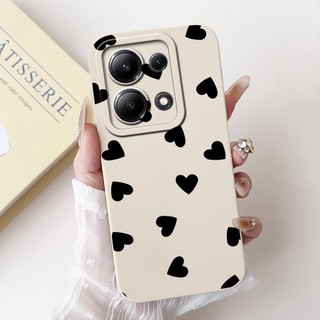 Vỏ Bảo Vệ Toàn Diện Cho Xiaomi Redmi Note 13 4G 5G Vỏ Hoạt Hình Dễ Thương Thỏ Mèo Bé Gái Trái Tim Mềm Cho Redmi Note13 Vỏ