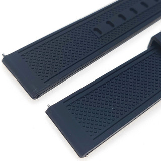 22mm Kích Thước Lớn Cực Dài Dây Đeo Đồng Hồ Cao Su Silicon Đồng Hồ Vòng Tay Cho Nam Cho Đồng Hồ Thông Minh Chống Thấm Nước Phát Hành Nhanh Dây Đồng Hồ Thay Thế