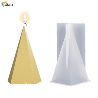 Mô hình nhựa hình nón, mô hình silicone kim tự tháp cho nến, đế trưng bày trang sức