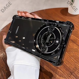 Vỏ TPU silicon mạ COD cho Honor X9c Smart X9B X9A Trong suốt cho Ốp điện thoại túi khí bốn góc trong suốt Ốp lưng mềm chống sốc Camera bảo vệ mặt sau DAGE