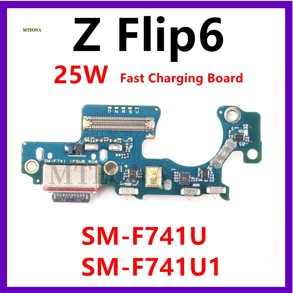 Cổng Sạc USB 25W Flex Cho Samsung Galaxy Z Flip 4 3 5 6 SM-F711 F721 F731 F741 Cổng Kết Nối Dock USB Bảng Sạc Nhanh Flip4