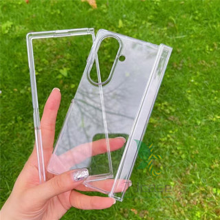 Ốp lưng trong suốt bản lề pha lê siêu mỏng Samsung Galaxy Z Fold 7 Z Flip 7 Z Fold 6 5 4 3
