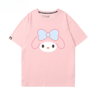 2025 Kuromi My Melody And Pompompurin Sanrio Áo thun dành cho người lớn Loose Fit Mùa hè Graphic Tee