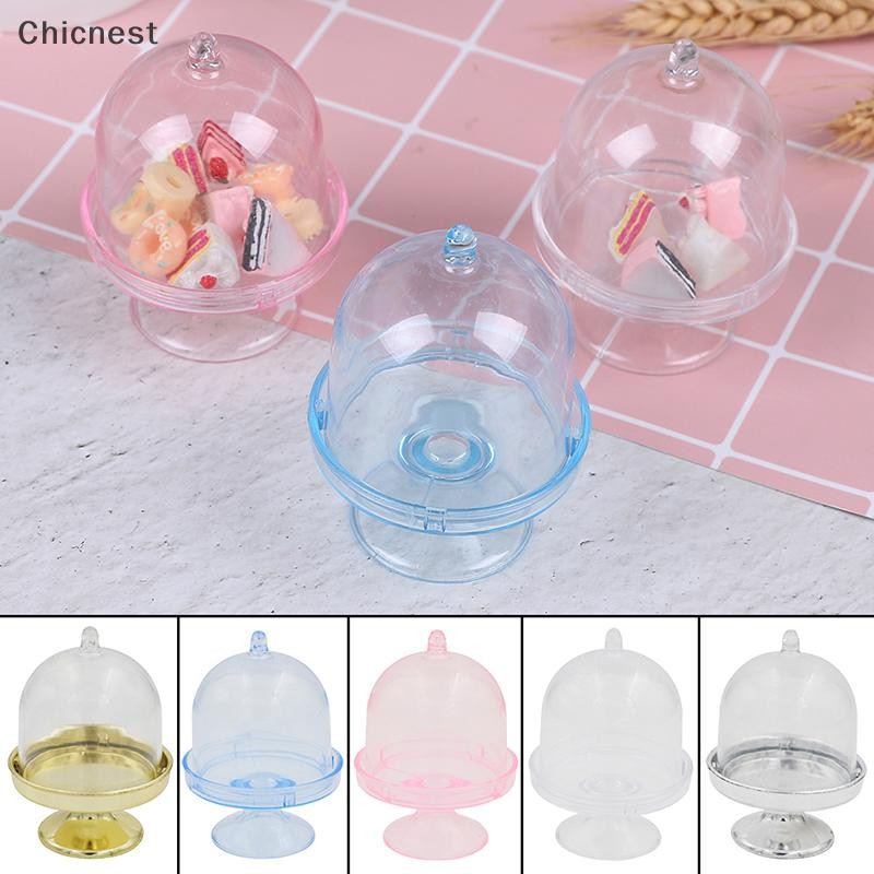 [Chc] 1 / 12 nhà búp bê thu nhỏ lọ mô phỏng phụ kiện đồ chơi mô hình món tráng miệng [VN]