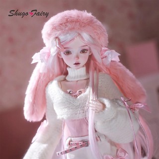 Celia M BJD Búp Bê 1 / 4 Fullset BJD Trang Phục Lãng Mạn Màu Hồng Phong Cách Đồ Chơi Cho Ngọt Ngào Cô Gái Shugafairy BJD Sở Thích