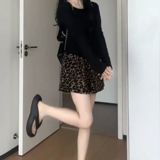 M-6XL Quần Short Size Lớn Nữ 40-150kg Da Báo In Quần Short Nữ Xuân Hè Béo MM Hình Quả Lê Rời Kích Thước Lớn Pyjama Quần Thường Ngày Ôm Hơn Chân Rộng Quần Nóng Hơi Béo Size Lớn Quần Áo Nữ