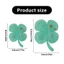 VIC Đương Đại Cỏ Ba Lá Kẹp Tóc Handmade Hoa Chi Tiết Kẹp Tóc Cô Gái Acrylic