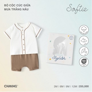 Chaang SS2025 Bộ cộc cúc giữa Mưa-cho bé
