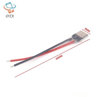 [DTA] 5 Dây Hàn USB Type-C 2P Cáp Kết Nối Nữ Để Sạc Điện Thoại Di Động VN