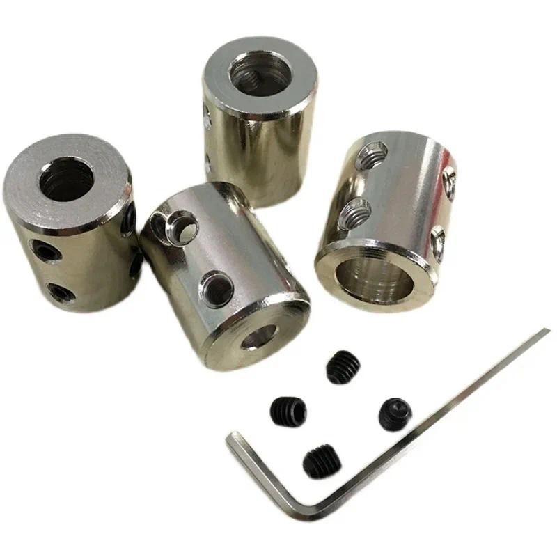 1PC 3 / 4 / 5 / 6 / 6.35 / 7 / 8 / 10 / 12m 45 # Thép Cứng Trục Khớp Nối Khớp Nối Động Cơ Truyền Động Tay Áo DIY Động Cơ Động Cơ Phần
