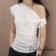 Nữ áo sơ mi tay ngắn mùa hè, phong cách Ulzzang với màu trơn và họa tiết hoa, form slim fit