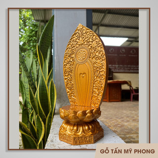 Đế đài sen để tượng Phật | Đôn gỗ hoa sen | Tháp tỏi | Đế sen Đôn tượng | Tựa lá bồ đề | Gỗ tự nhiên