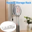 Giá đỡ vợt cầu lông AWNGD, Móc treo vợt Tennis 3 khe không cần đục lỗ, có hộp đựng bóng Giá đựng đồ treo tường Pickleball