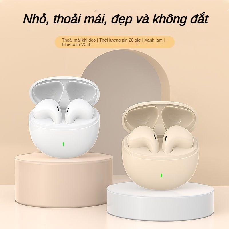 Tai nghe Bluetooth chơi game mới Chơi game Tai nghe Bluetooth không dây đích thực có độ trễ thấp Thể thao Chạy mát mẻ