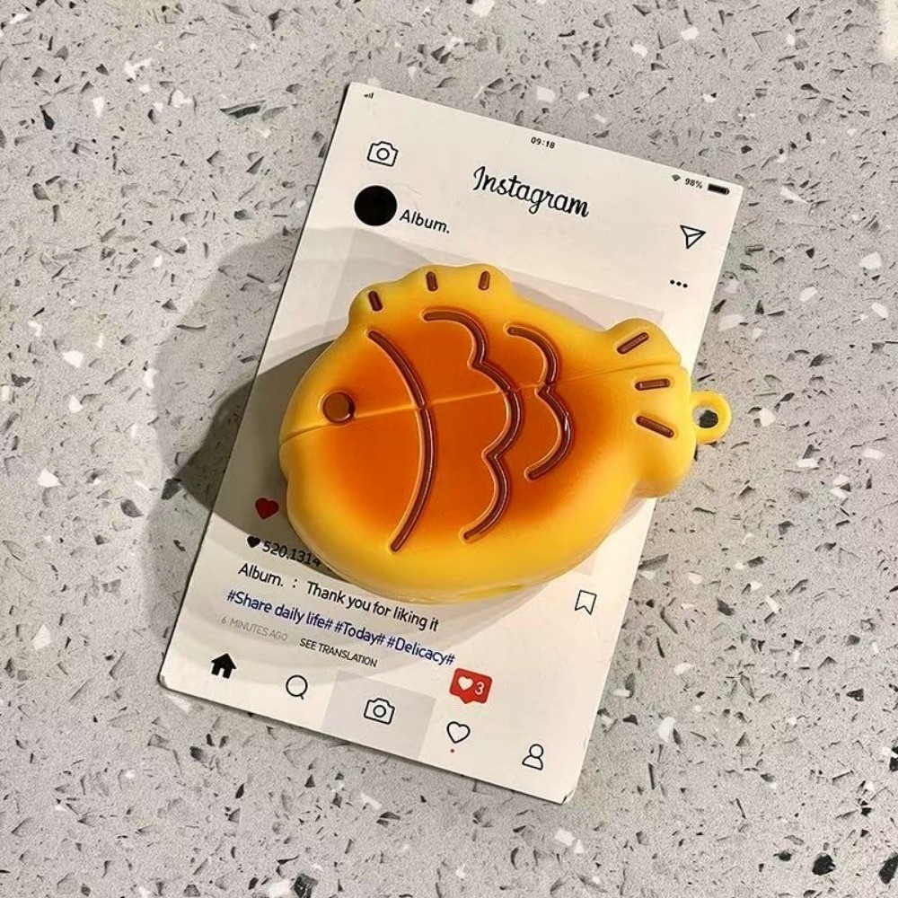 Vỏ Silicon Cá Cho AirPods 4 / 3 / 2 / 1 Vỏ Tai Nghe Pro / Pro2