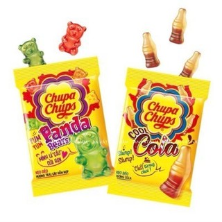 Combo 10 gói Kẹo dẻo Chupa Chups 24g đủ vị Alpenliebe Cầu vồng Sour Bites