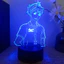 Đèn 3D ST2 Anime Haikyuu!! Hinata Shoyo Kageyama Tobio Phòng Ngủ Led USB Acrylic Ban Đèn 7 Màu Ánh Sáng Quà Tặng Nhà La