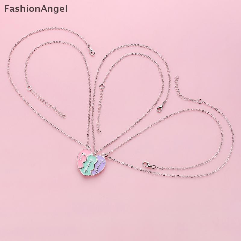 Fashionangel 1 Bộ Vòng Cổ BFF Cho Chị BFF Sinh Nhật Tình Bạn Trang Sức Quà Tặng Người Bạn Thân Nhất Mãi Mãi Vòng Cổ Cho 3 Cô Gái Phù Hợp Với Trái Tim Mặt Dây Chuyền VN