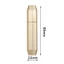 Chai xịt GUSTAVA, Chai nước hoa có thể đổ lại 5ml, Chai xịt mỹ phẩm làm đầy đáy rỗng thời trang dành cho nữ