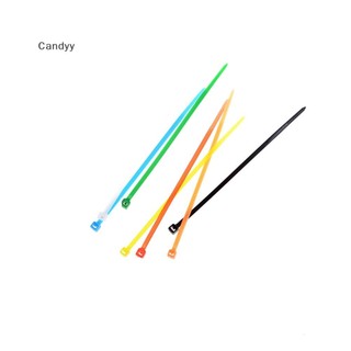 Ndy 100 Chiếc 3x100 Mm Nhựa Nylon Nhiều Màu Sắc Dây Cáp Tổ Chức Khóa Kéo Dây Đeo N