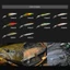 Mồi câu cá chìm dần, Wobbler Bass Eyes Minnow Lure, 2024 VIB Minnow 1.8g 40mm Mồi câu cá