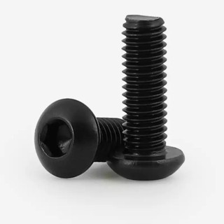 ((LXY) Vit /Ốc Vít  pake đầu tròn inox 304 Đen /Bulong  Đầu Tròn M2 / M2.5 / M3 / M4 / M5 / M6 / M8 * L: 3-60mm (RM-VN-1)