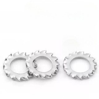 (((LXY) Long đen răng cưa inox 316 / Long đen răng cưa ngoài M3-M20 (RM-VN-1)